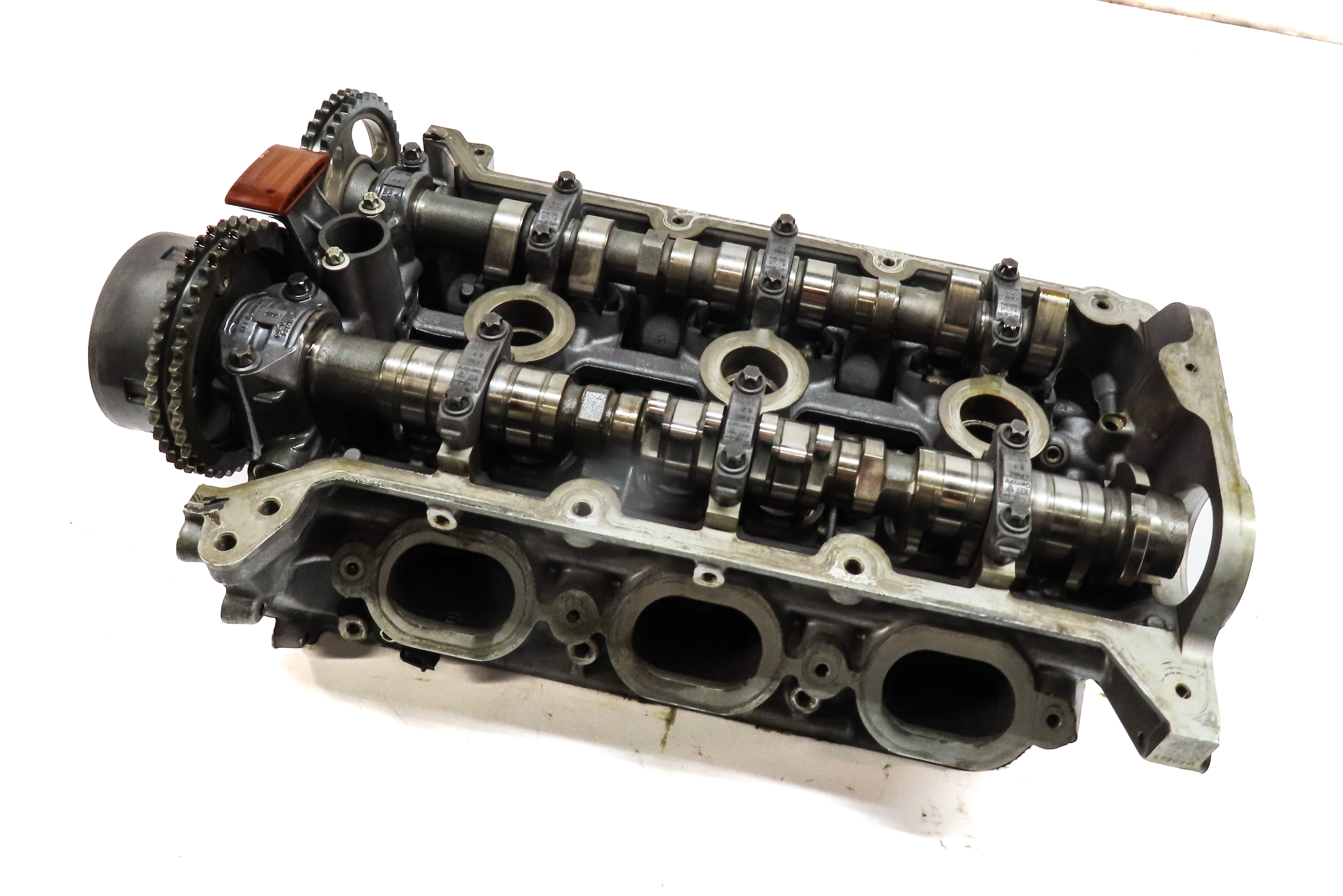 11-16 PORSCHE PANAMERA 970 G1 3.6L M46 FRONT RIGHT PASSENGER CYLINDER HEAD — exact item pictured